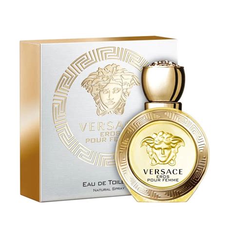 versace pour femme eau de parfum 50ml|Versace eros pour femme 50ml.